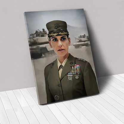 The US Military (Female) - Custom Canvas