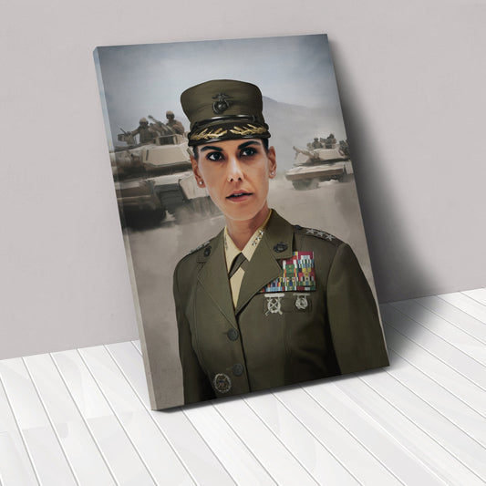 The US Military (Female) - Custom Canvas