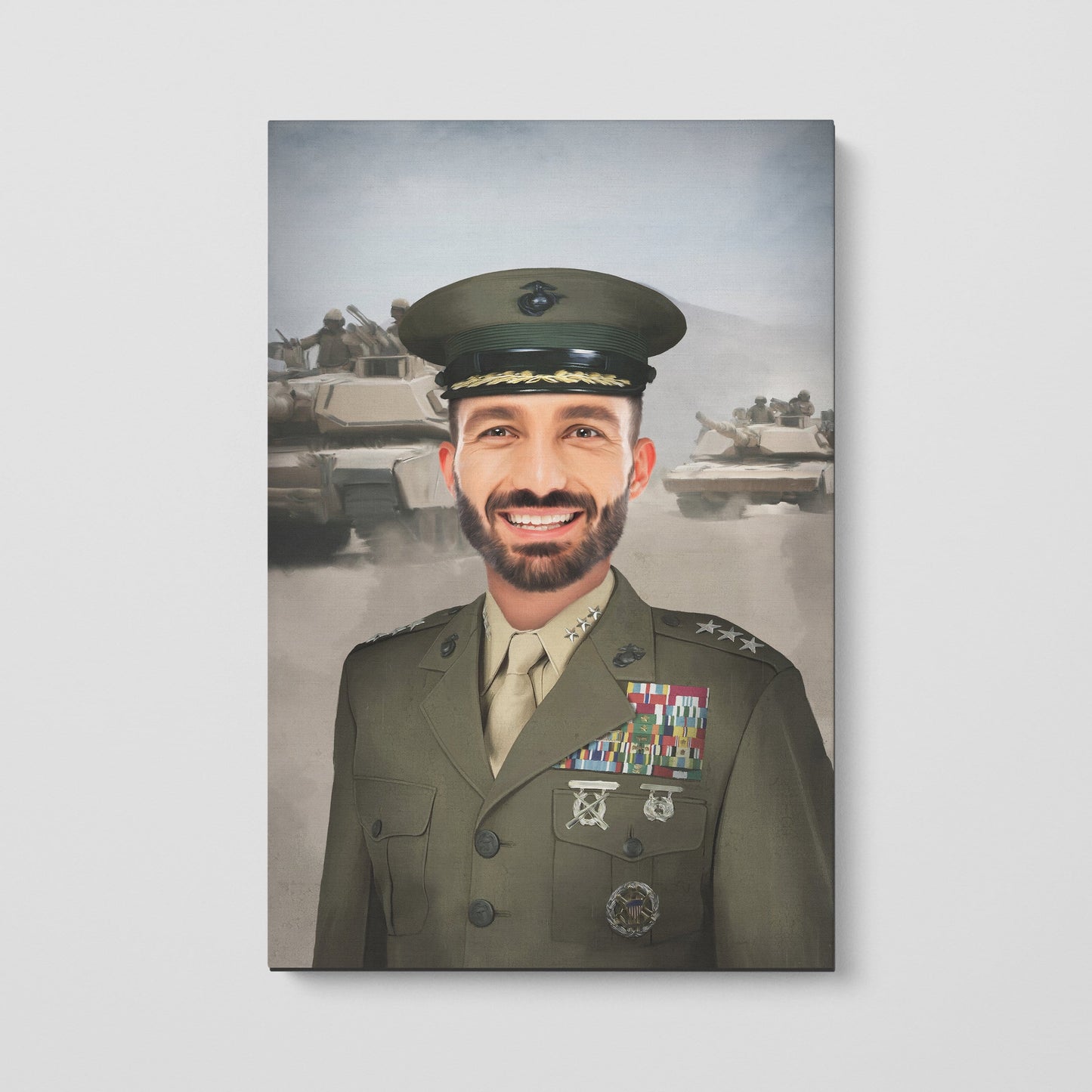 The US Military (Male) - Custom Canvas