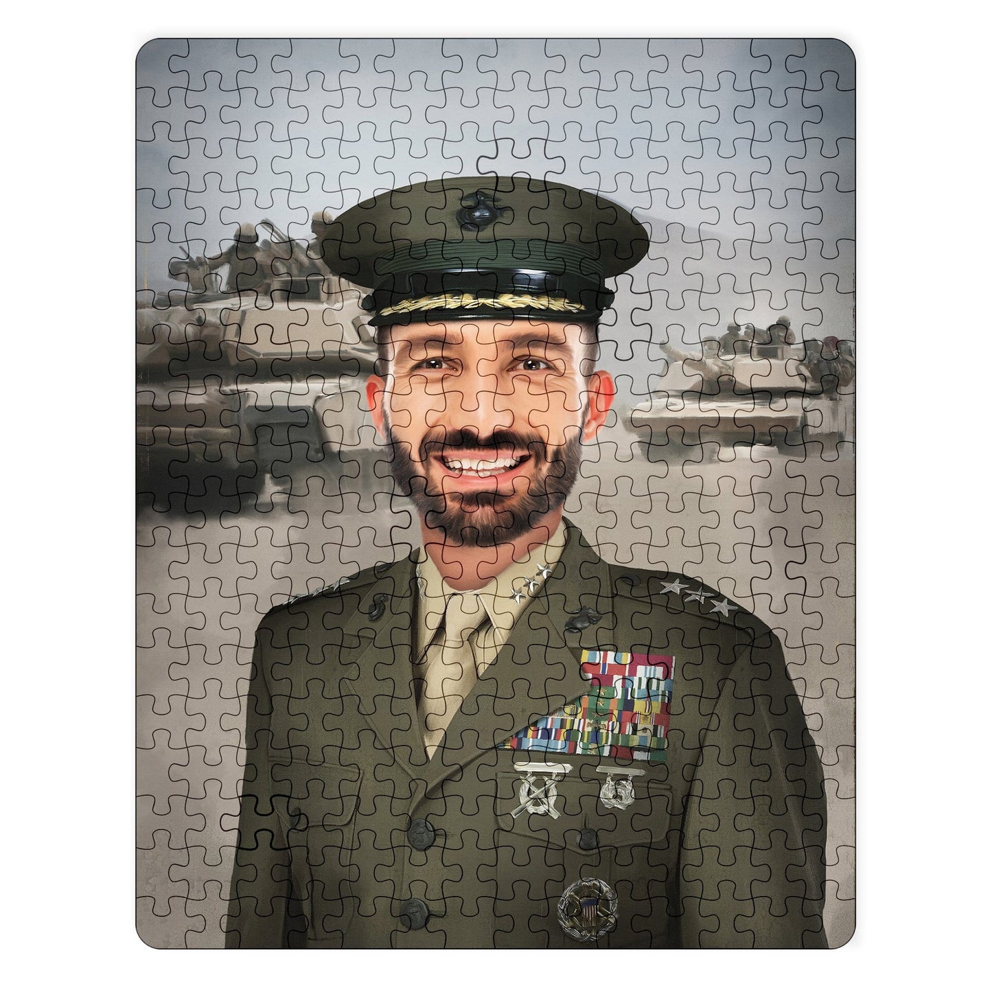The US Military (Male) - Custom Puzzle