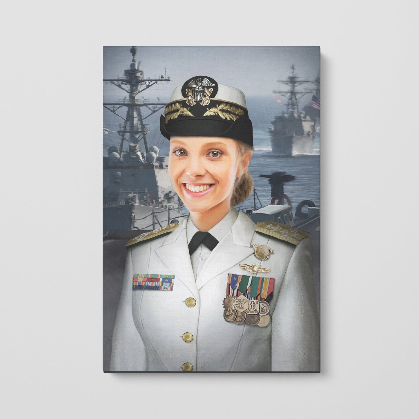 The US Navy (Female) - Custom Canvas