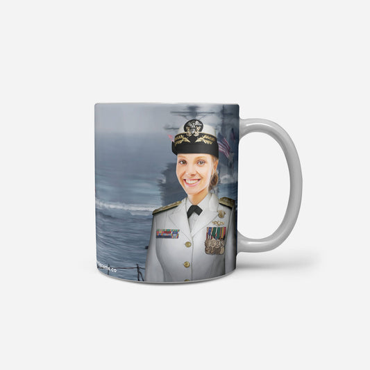 The US Navy (Female) - Custom Mug