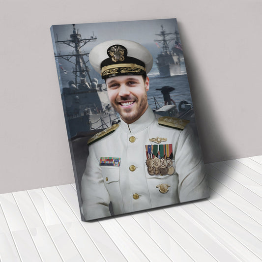 The US Navy (Male) - Custom Canvas