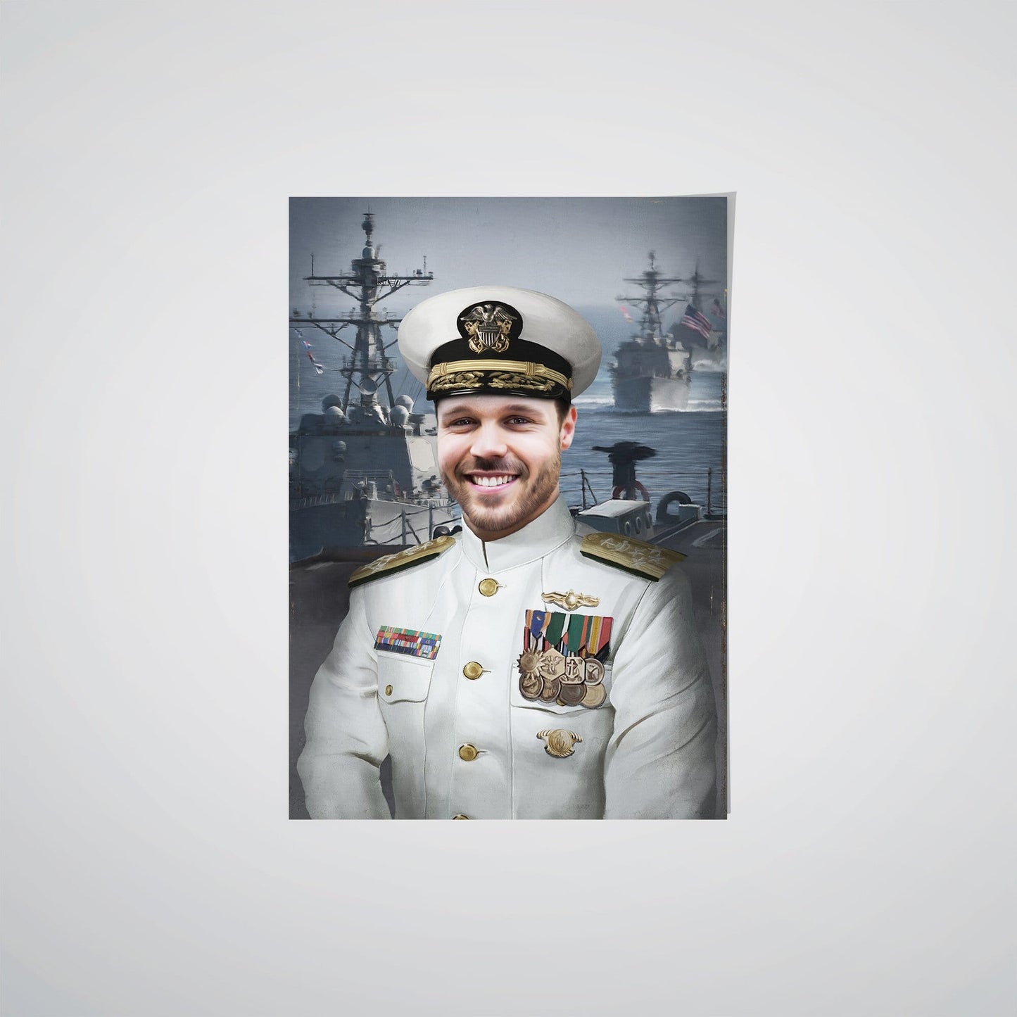 The US Navy (Male) - Custom Poster