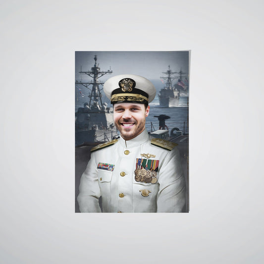 The US Navy (Male) - Custom Poster