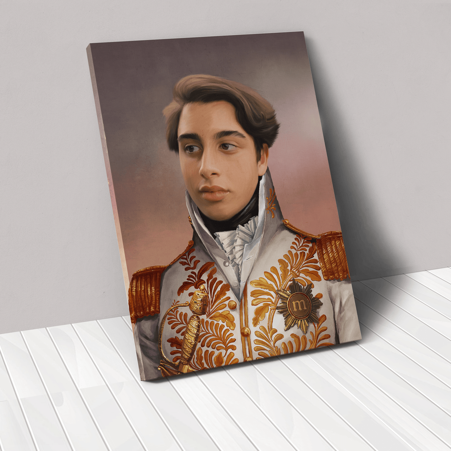 The White General - Custom Canvas