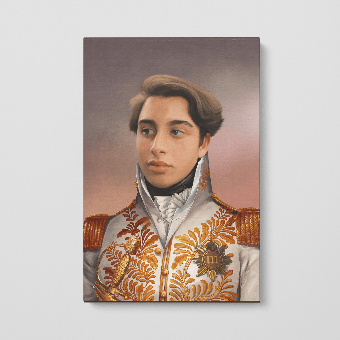 The White General - Custom Canvas