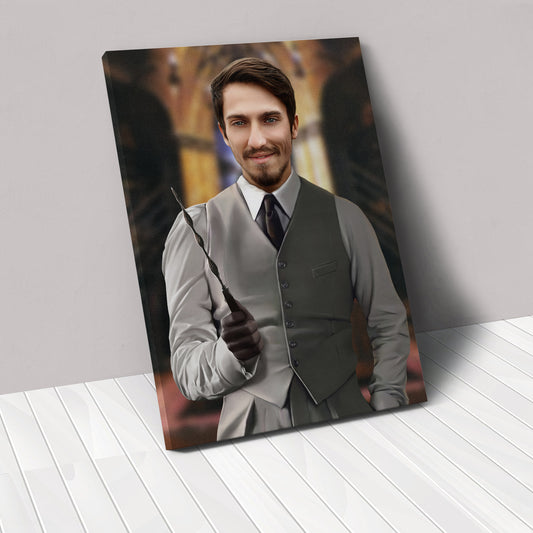 The Wise Wizard - Custom Canvas