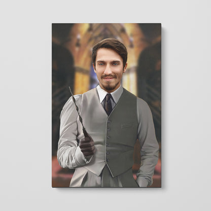 The Wise Wizard - Custom Canvas