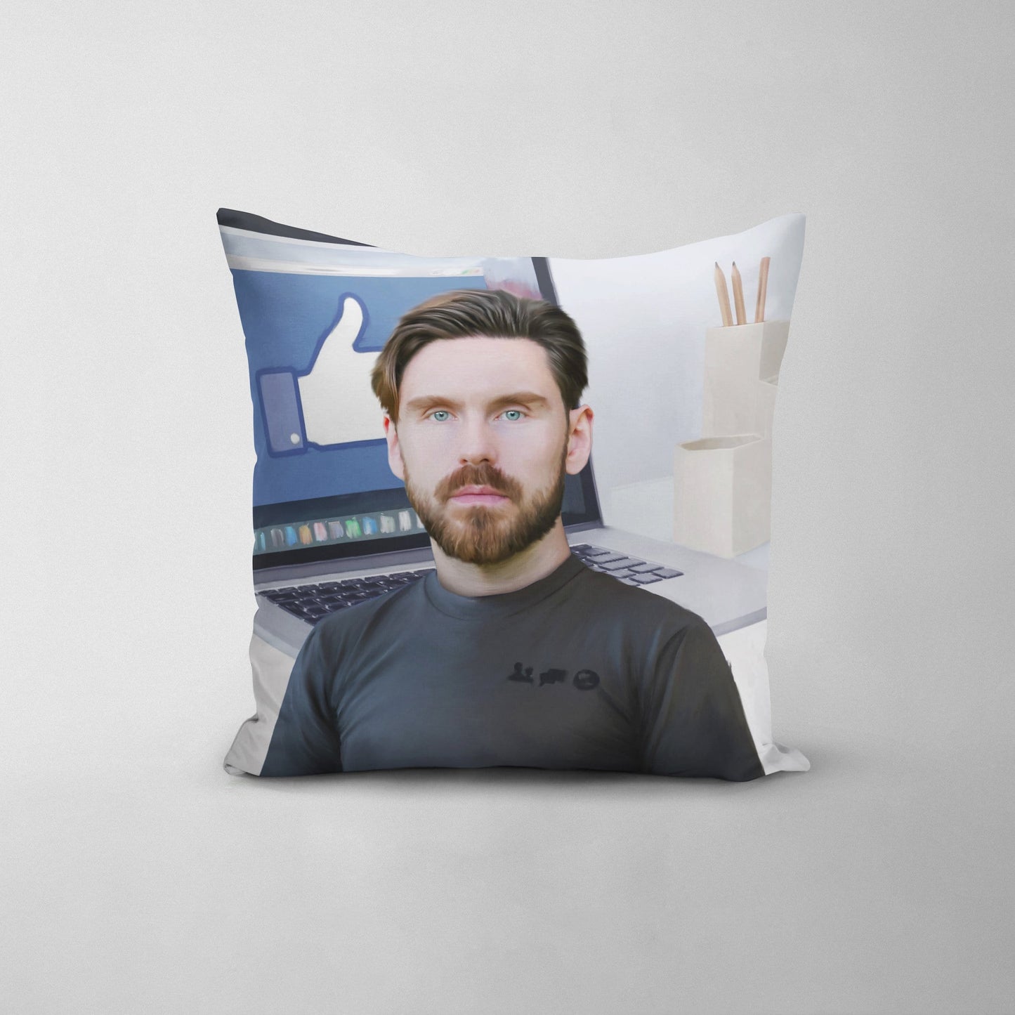 The Zuck - Custom Throw Pillow