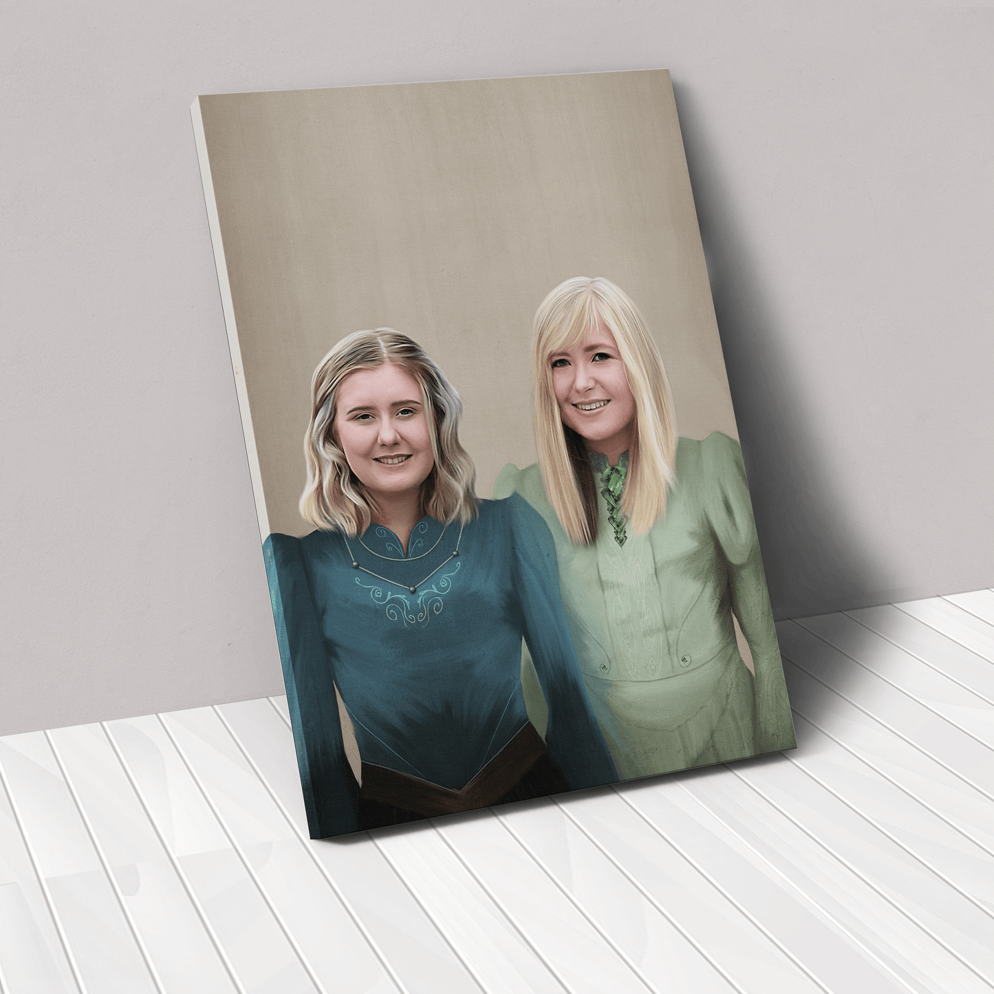 The Little Ladies - Custom Canvas