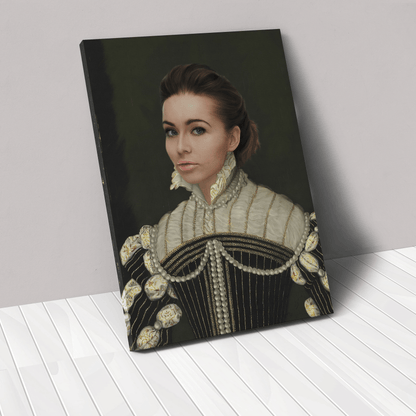 The Pearled Lady - Custom Canvas