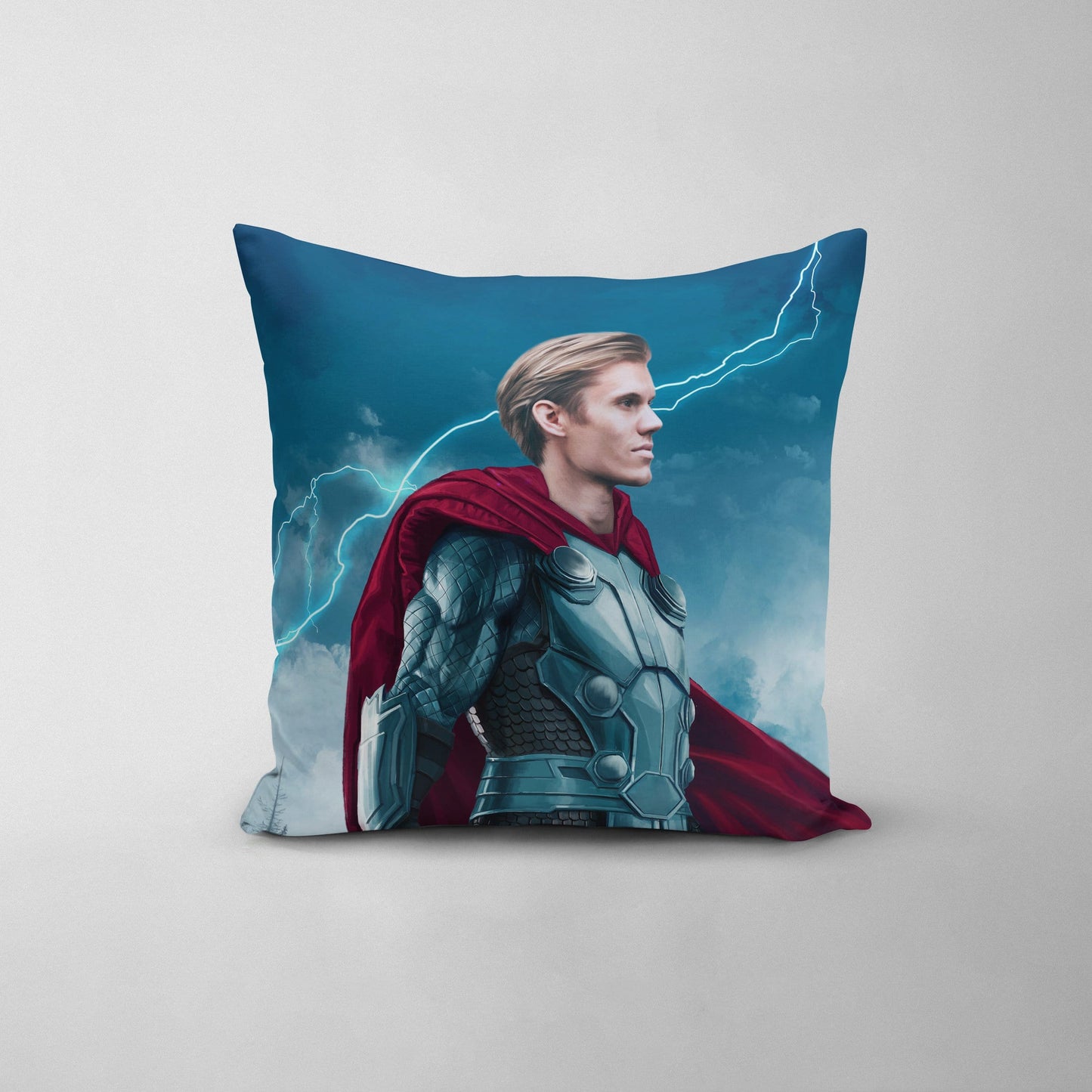 The Norse Hero - Custom Throw Pillow