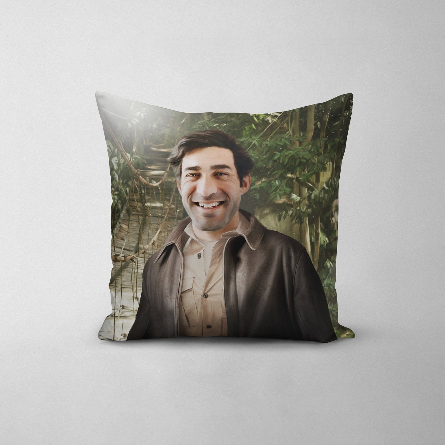 The Explorer - Custom Throw Pillow