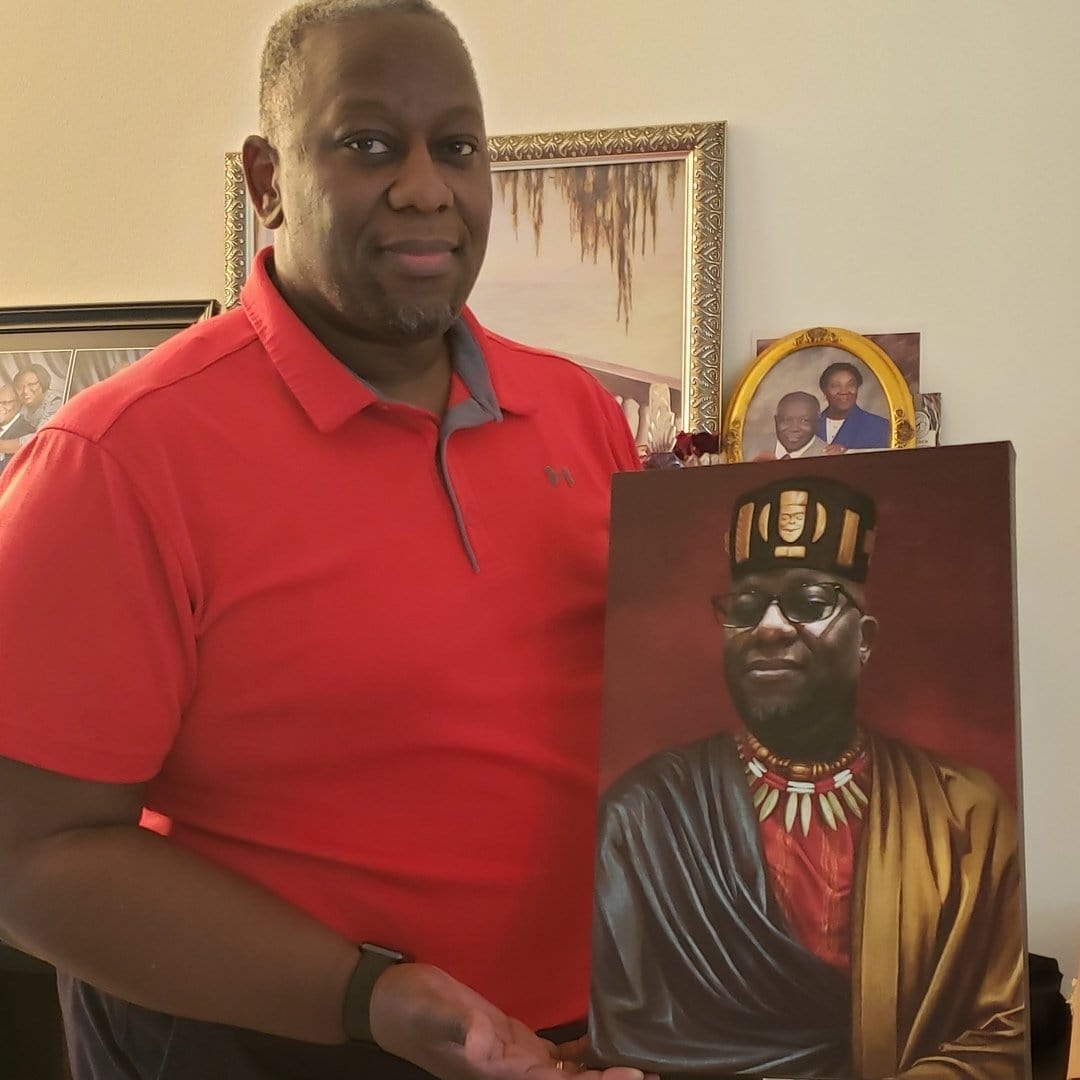 The African King - Custom Canvas