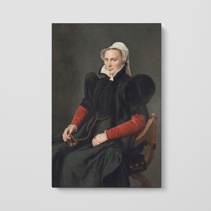 Custom Portrait of a Seated Woman by Antonis Mor, 1560-1570