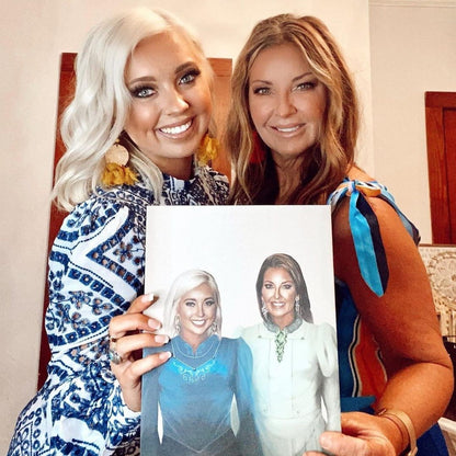 The Little Ladies - Custom Canvas
