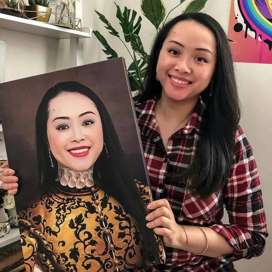 The Golden Queen - Custom Canvas