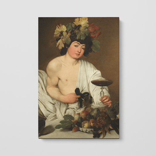 Custom Portrait of Bacchus, 1596 by Caravaggio