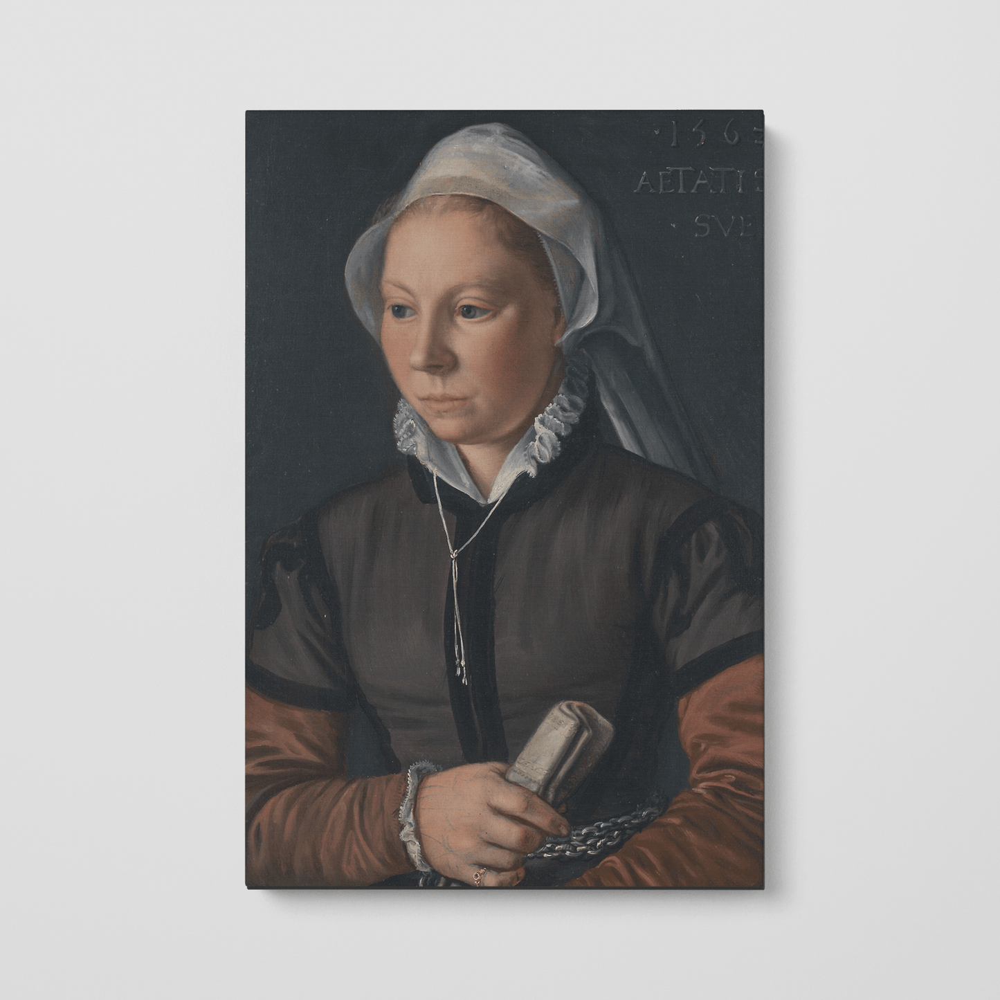 Custom Portrait of Young Woman, 1562 by Joachim Beuckelaer