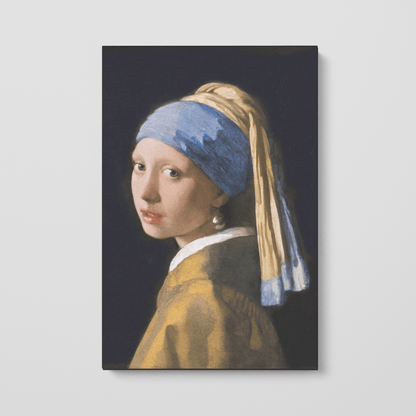Custom Portrait of Girl with a Pearl Earring, 1665