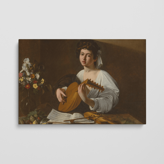 Custom Portrait of The Lute Player, 1596