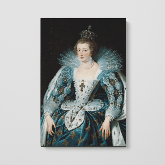 Custom Portrait of Anne of Austria, Queen of France, circa 1620-1625