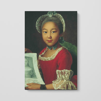 Custom Portrait of Kalmyk Girl Annushka, 1767