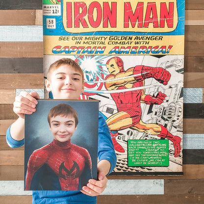 The Human Spider - Custom Canvas