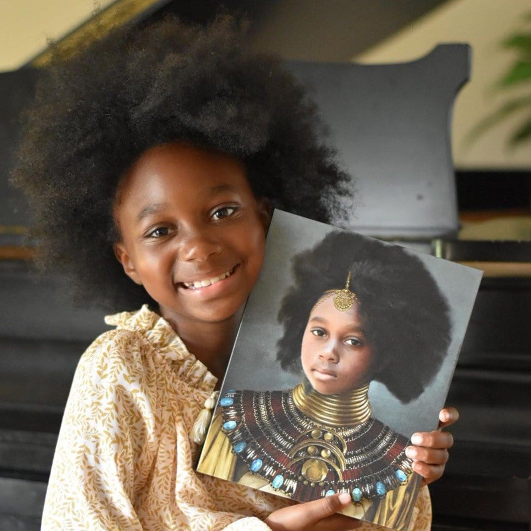The Nubian Queen - Custom Canvas