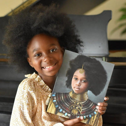 The Nubian Queen - Custom Canvas