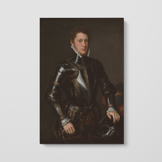 Custom Portrait of a Man in Armor, 1558 by Antonis Mor