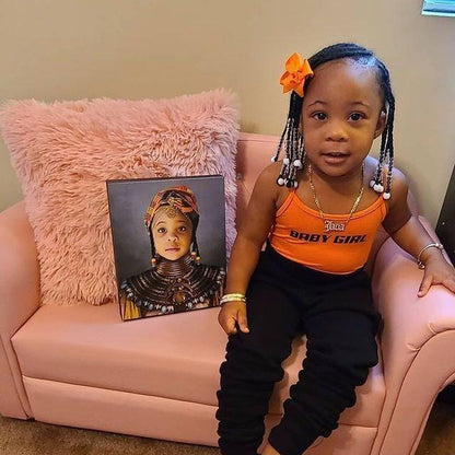 The Nubian Queen - Custom Canvas