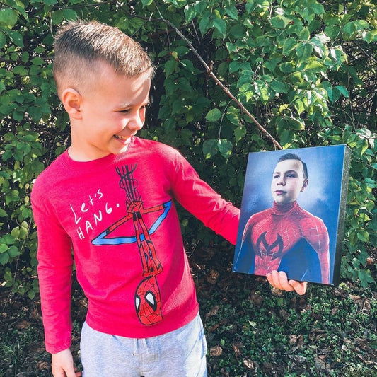 The Human Spider - Custom Canvas
