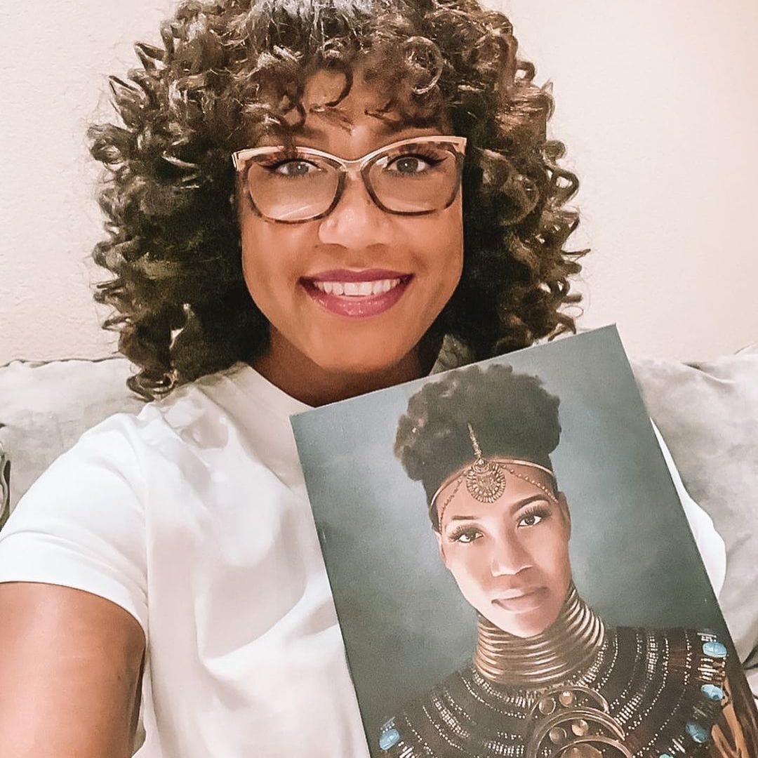 The Nubian Queen - Custom Canvas