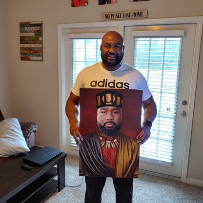 The African King - Custom Canvas