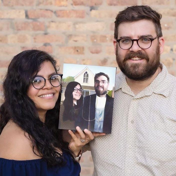 The American Gothic - Custom Canvas