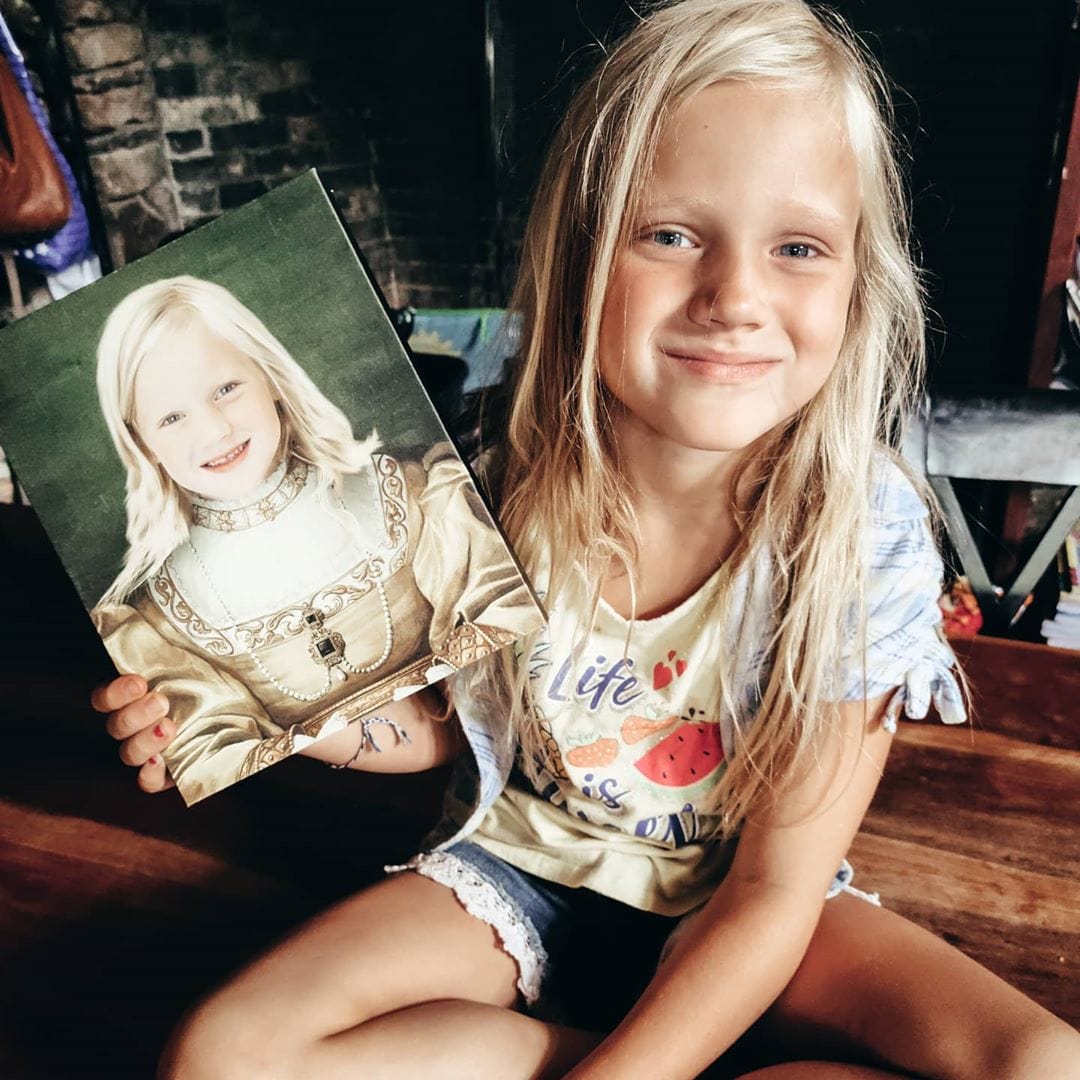 The Golden Girl - Custom Canvas