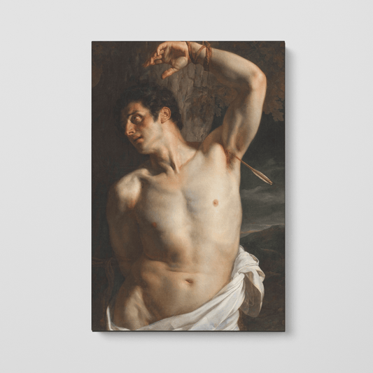Custom Portrait of Saint Sebastian by Paul Delaroche